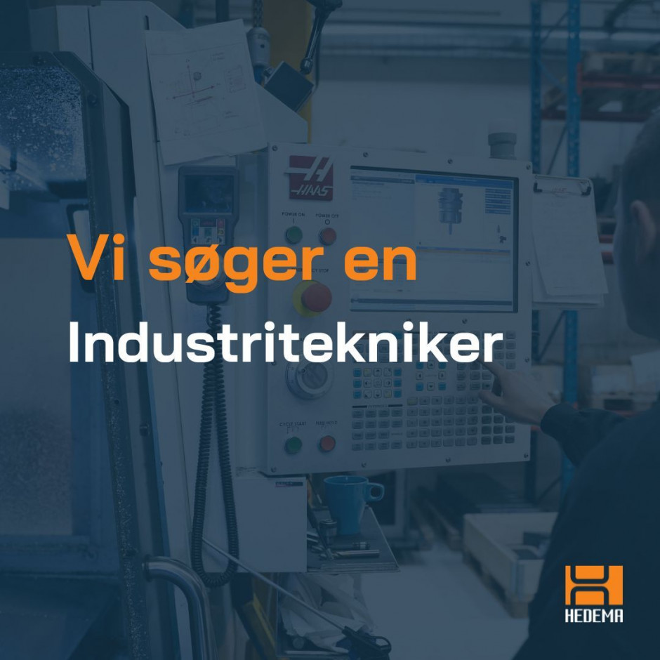 Vi søger en industritekniker